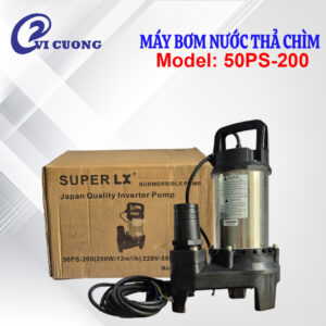 MÁY BƠM NƯỚC CHẠY ĐIỆN 50PS-200