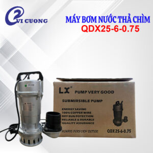 MÁY BƠM NƯỚC CHẠY ĐIỆN QDX25-6
